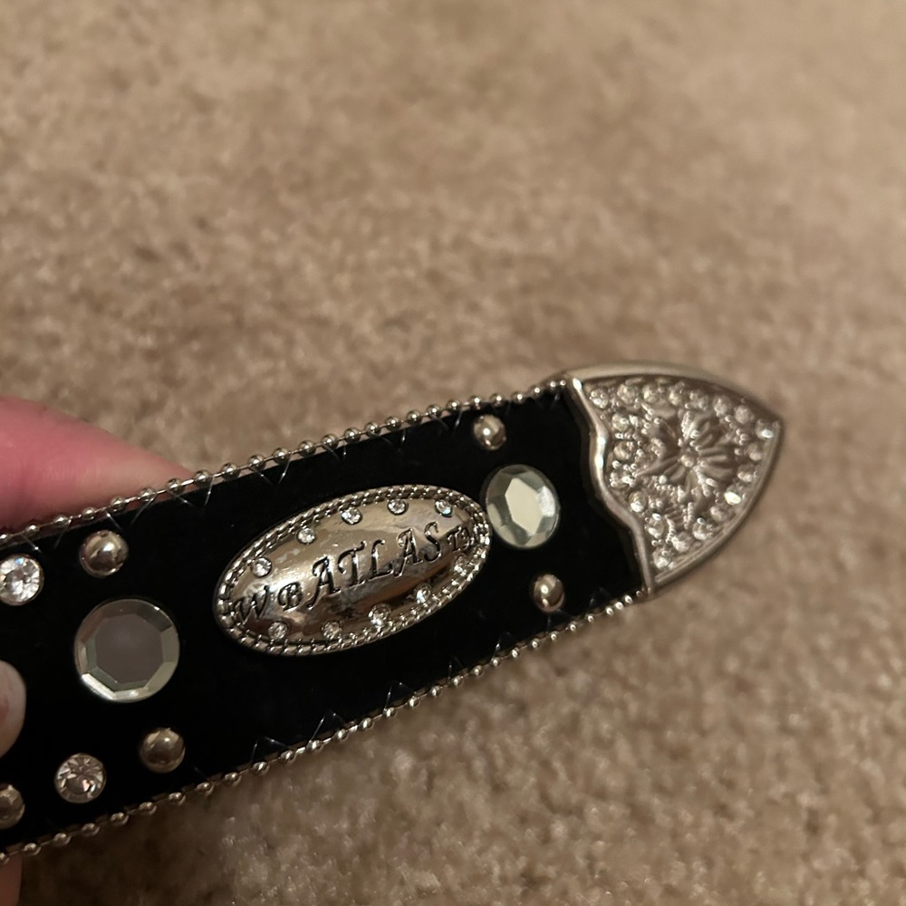 WB Atlas Rhinestone belt - Picture 5 of 7